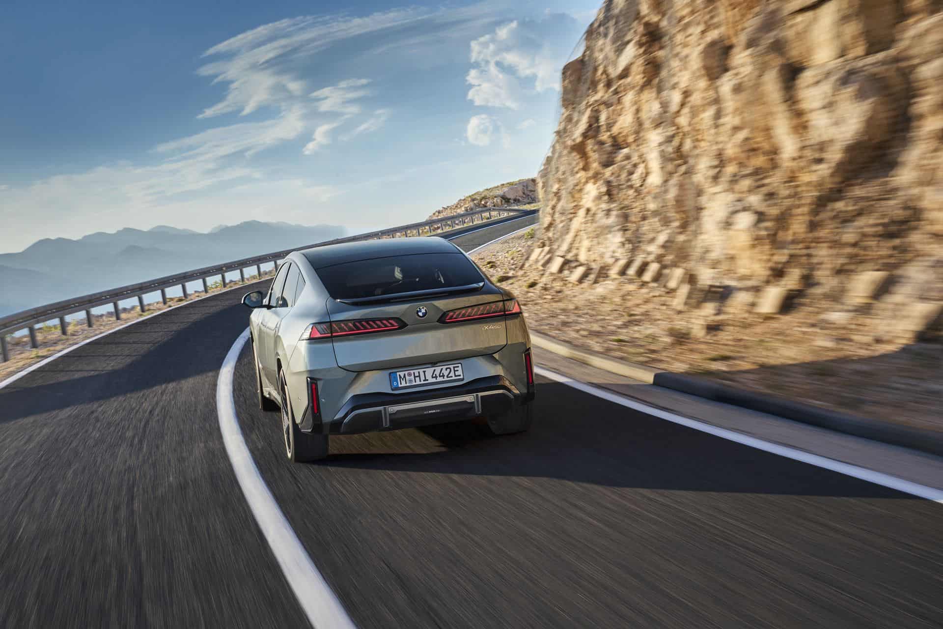electric coupe suv motorway real world range