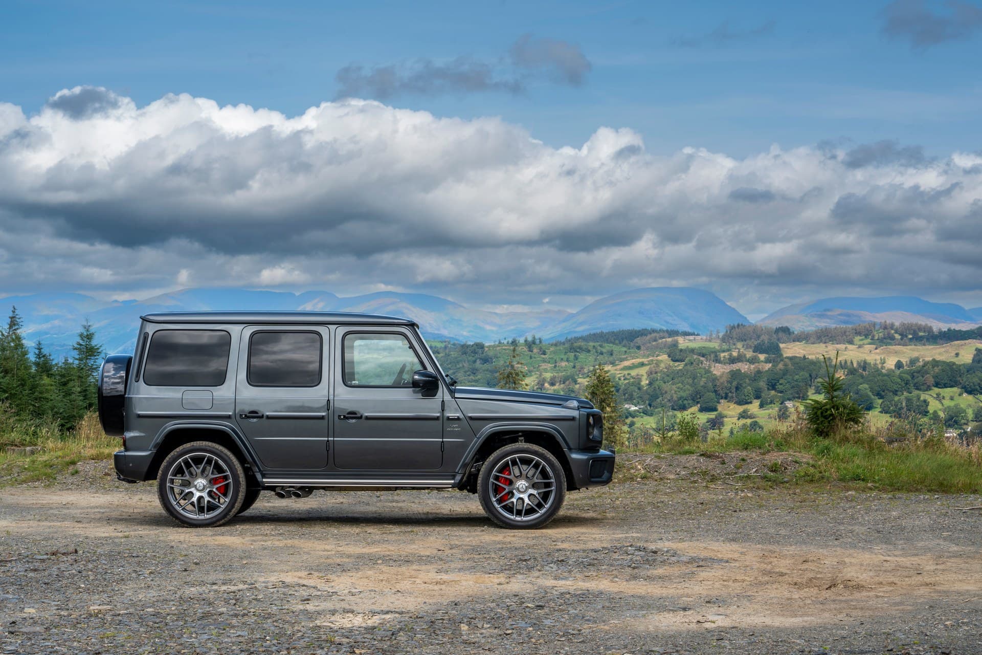 Mercedes-AMG G63 vu de profil