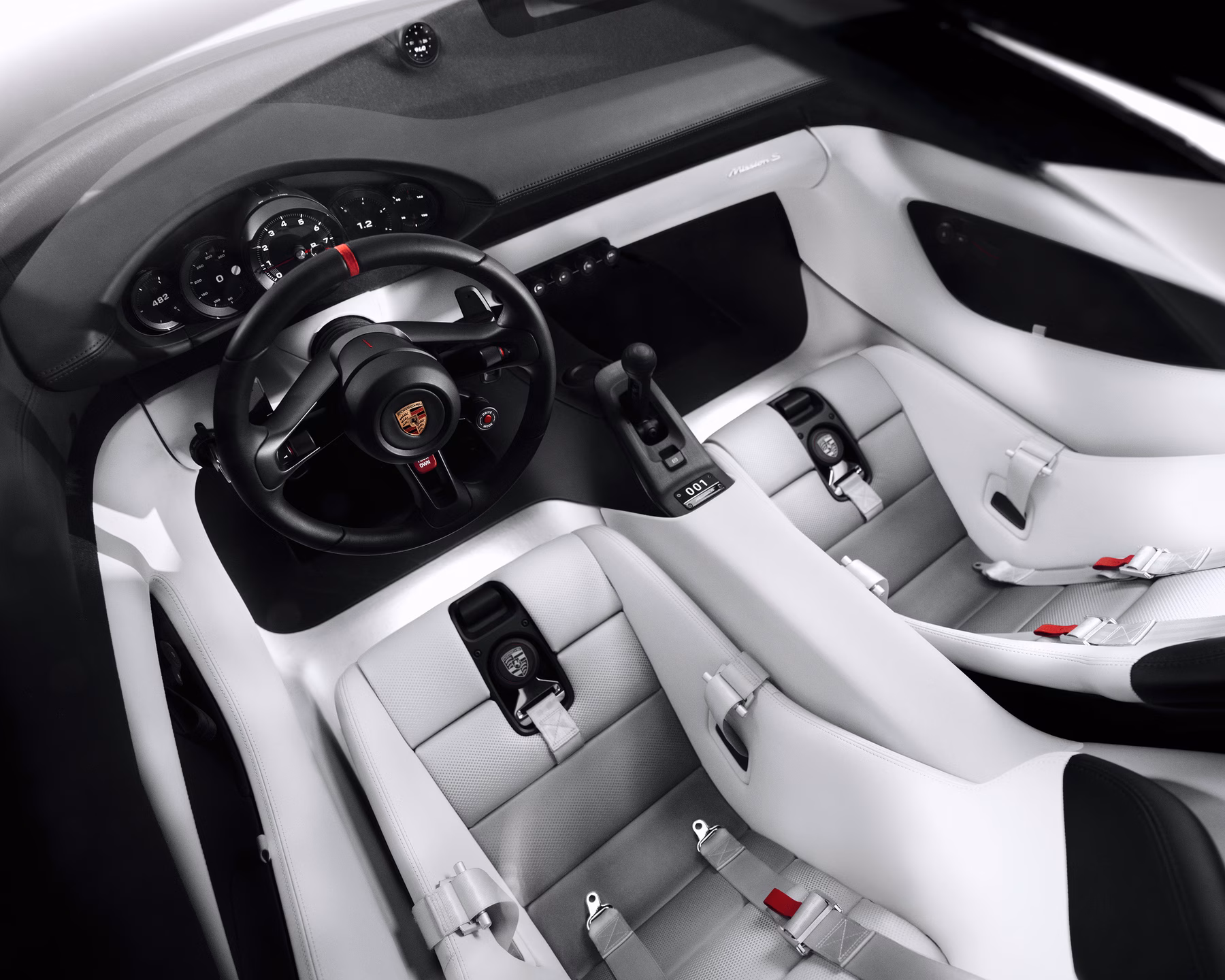 supercar open road at sunset